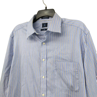 joseph abboud dress shirts Modern Fit Plaid Shirt, Navy - Blue Joseph Abboud Modern Fit Solid