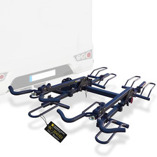 BC-204HD Foldable 4-Bike Hitch Rack for SUV, Truck & Car - Easy Mount