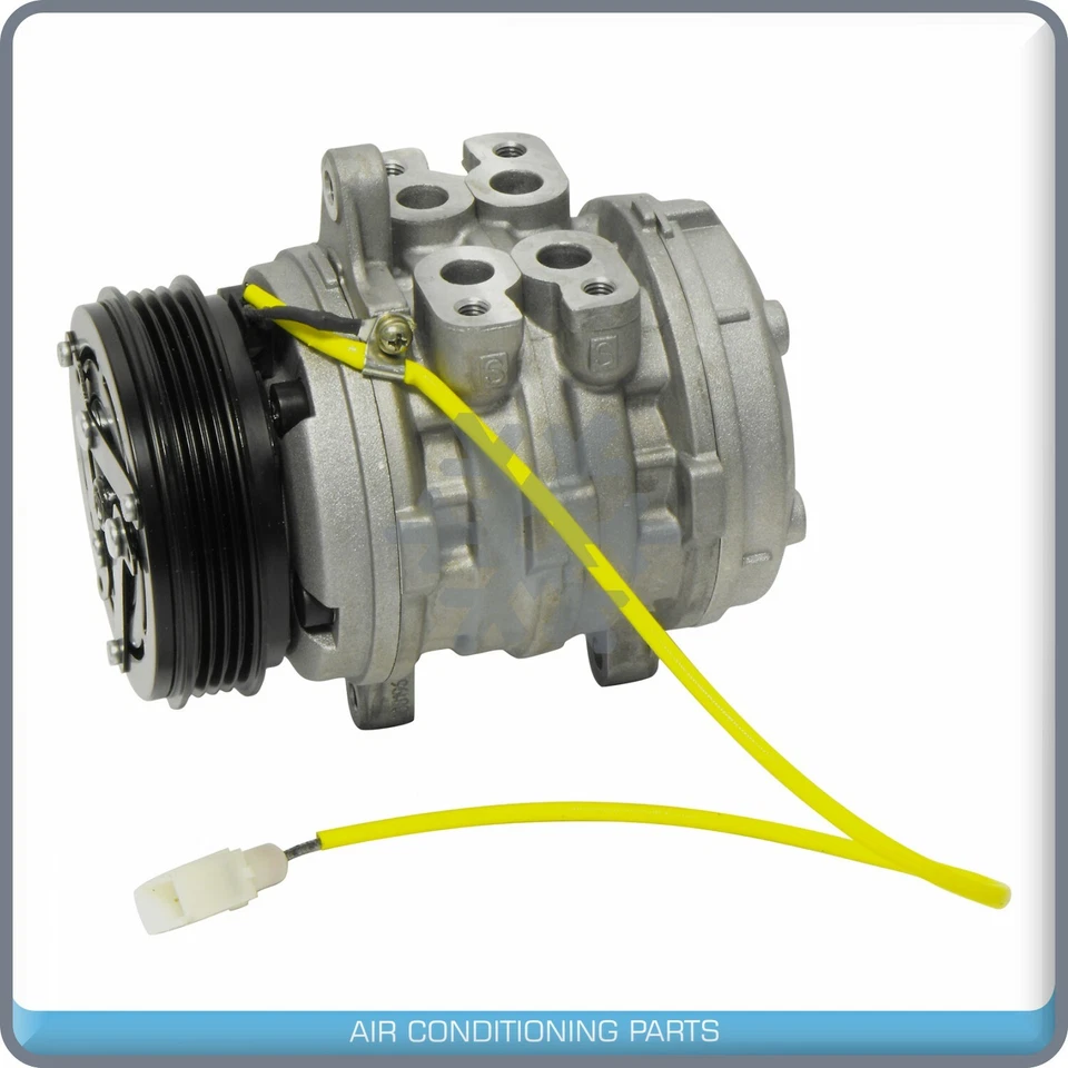 AC Compressor 10P08E fits Geo Metro, Tracker / Suzuki Sidekick, Swift, X-90 QR - Image 2 of 4