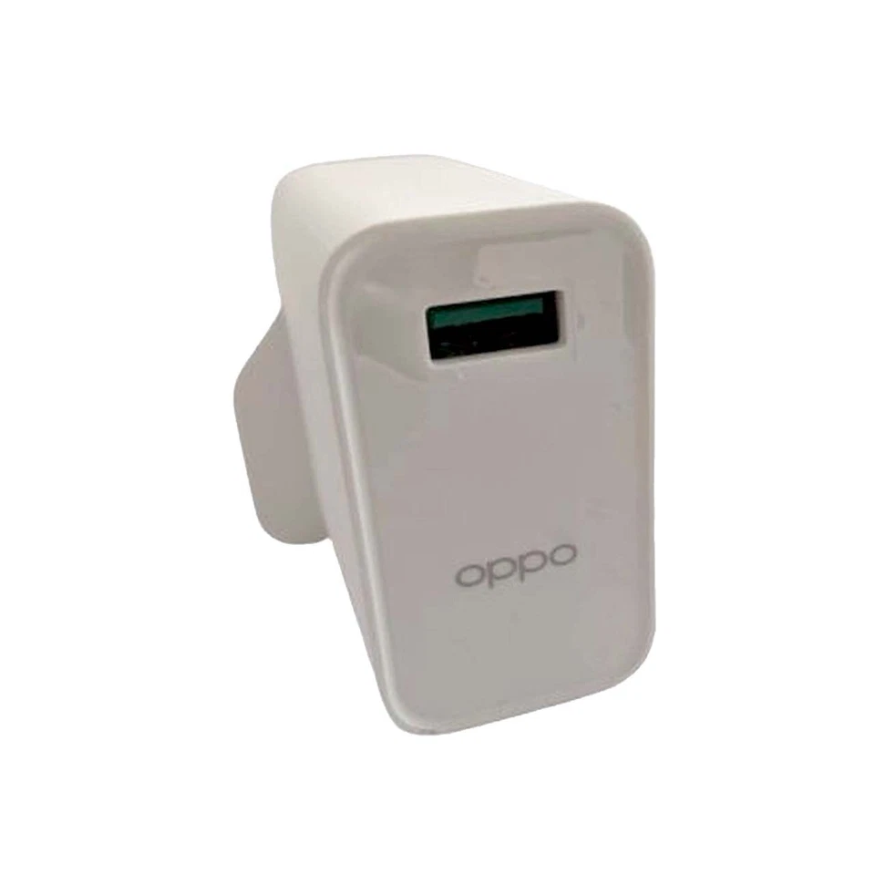 Original OPPO Or OnePlus Charger VOOC 30W Fast Rapid 3 Pin Plug And USB-C Cable - Image 3 of 4