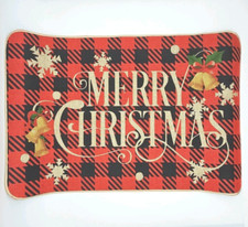 Merry Christmas Decorative Holiday Doormat Rubber Backing Outdoor Indoor Entry