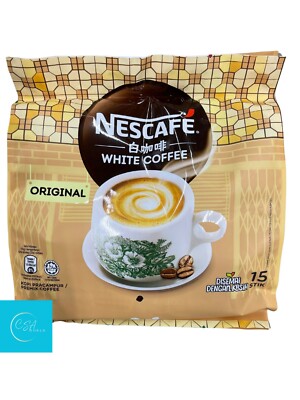 Nescafe White Coffee Original ( 33g x 15's ) Malaysian 3-in Nescafe White Coffee Original ( 33g x 15's ) Malaysian 3-in