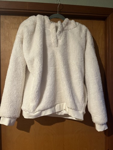 Pull Sherpa Oversized Crème - Marque A New Day, Taille XS, Femme, Neuf Avec Étiquette
