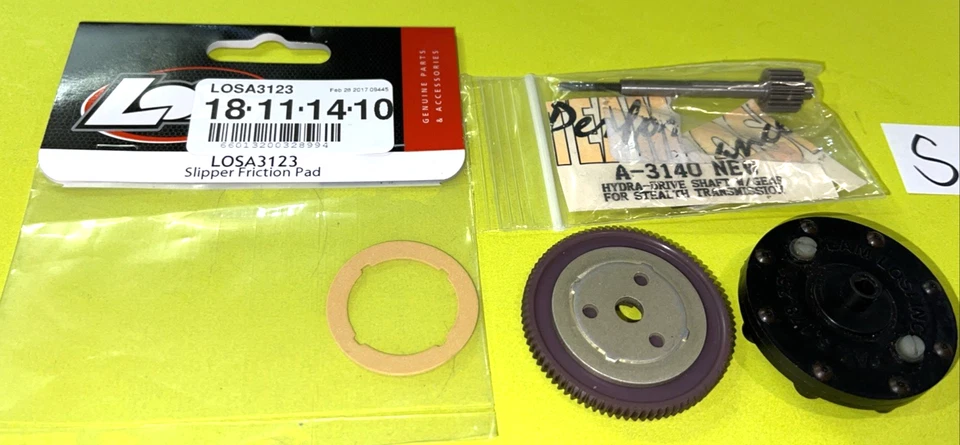 RC TEAM LOSI HYDRA-DRIVE DUAL SLIPPER CONVERSION KIT & SHAFT W/GEAR FOR STEALTH - Image 4 of 4