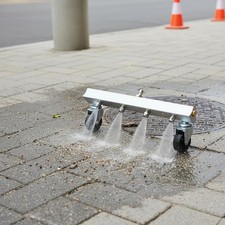 Unterbodenreiniger mit Rollen Hochdruckreinigung Unterbodenreiniger 4000 PSI