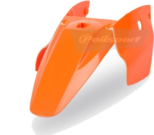 Polisport Vorderradkotflügel orange