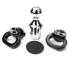 Puck System Gooseneck Hitch Ball Kit Compatible with 2013-2024 Dodge Ram 60618