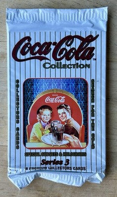 1994 Coca-Cola Series 3 Trading Card Sealed Pack - 8 Cards Per Pack