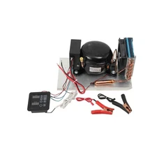 DC 12-24V Car Refrigeration Air Compressor Fridge Freezer Marine Solar with T...