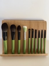 Cartoon Natural Goat Hair Powder Blush Stippling Eyeshadow Eyeliner Brush Set