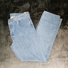 Levi's 501 Original Men's Jeans Regular Fit Straight Leg Button Fly Size 38x34
