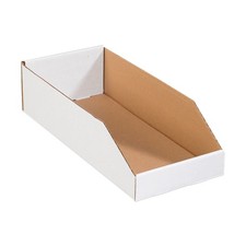 AVIDITI Shipping Boxes Medium 8"L x 18"W x 8 x 18 x 4 1/2, Oyster White 