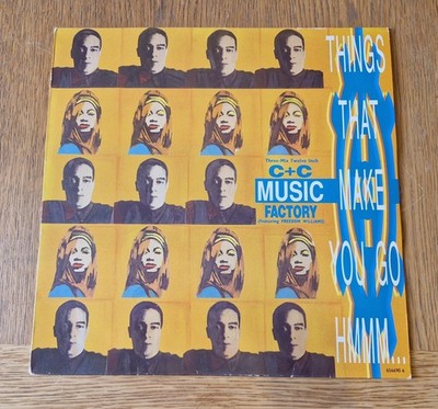 C+C Music Factory   Things That Make You Go Hmmm 12'' single vinyl UK 1991