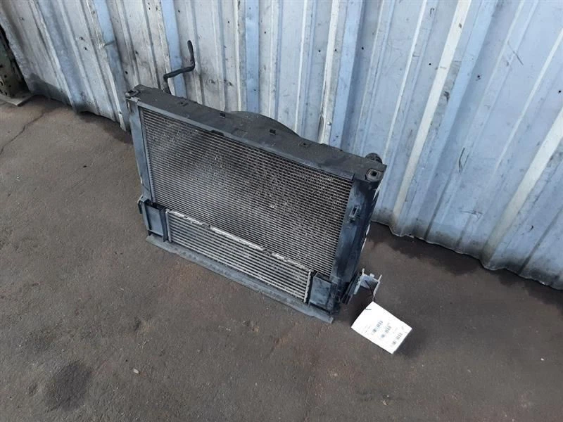 Juego completo condensador ventilador refrigeración radiador BMW F30 320i 328i tipo N20 Foto 2 de 4