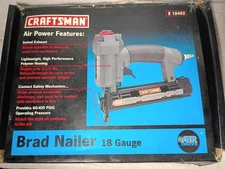 Craftsman 18401 1/4-in. Crown Stapler, Staples Included