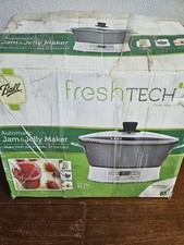 Ball FreshTech Jam Jelly Maker Non Stick Auto Stir Heat Works Broken Lid Topper