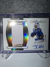 JAMES COOK 2024 PANINI FLAWLESS PATCH AUTO /25