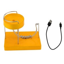 Kinetic Art Marble Perpetual Machine Sculpture DIY Office Home Desk Ornaments B