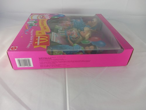 Barbie 1993 diversión de cumpleaños en McDonald's una fiesta para Stacie y Todd. SELLADO - Imagen 4 de 8