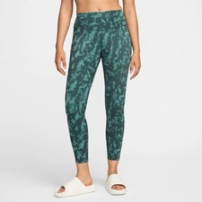 Nike Leggings with Green Print Women  s Extra Small New With Tags 70 Retail