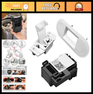 Washer Lid Lock Switch Replacement Set for GE - Fix Start Issues, Cycle Stops, N
