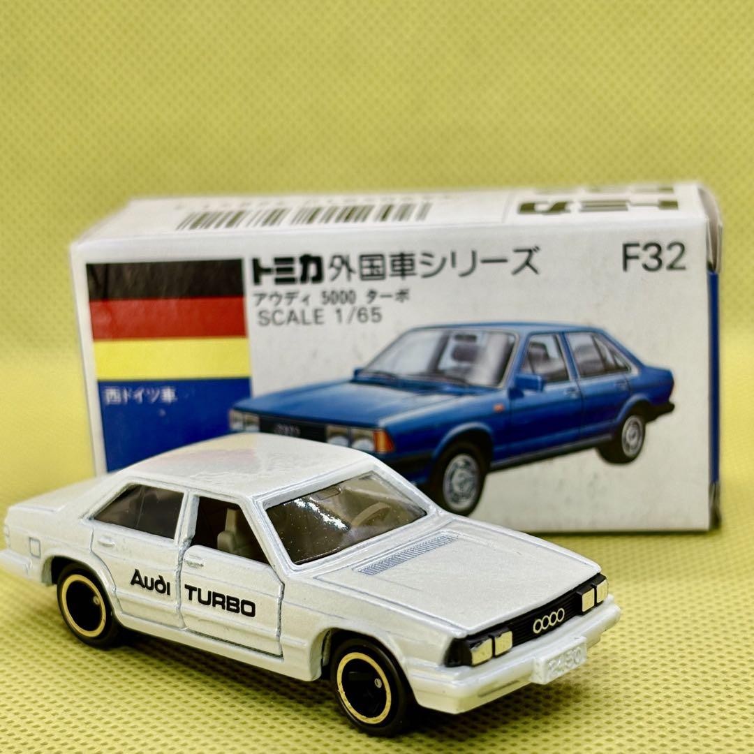TOMICA トミカ 日本製 F32 アウデイ 5000ターボ アウディ Made In Japan Tomica F32 Audi 5000 Turbo Blue Box | eBay