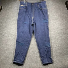 PS Gitano VTG Jeans Women's 34/20W Short Center Seam Blue Denim Stretch Plus