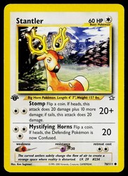 Stantler 76/111 Neo Genesis 1st Edition Common