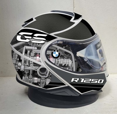 SHOEI NEOTEC 2 HELMET DECALS SHINY BMW GS 1250 HELM AUFKLEBER