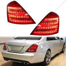 2X LED Rear Tail Light Stop Brake Lamps Fit Mercedes Benz S Class W221 2007-2009