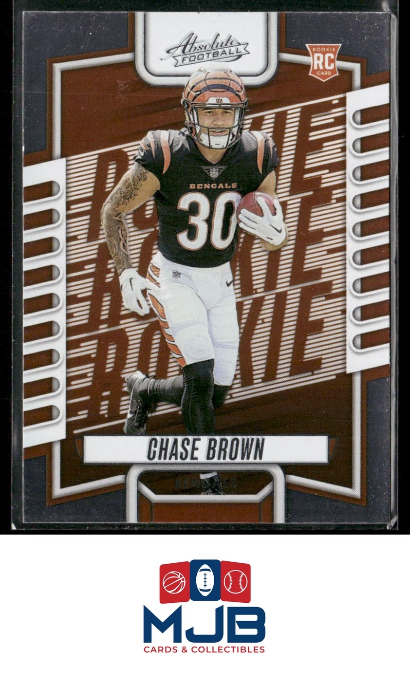 2023 Panini Absolute Chase Brown Retail Rookie #142 Cincinnati Bengals