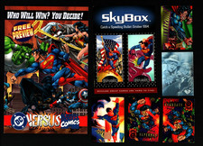 1994 1996 SKYBOX Superman pormo cards holo card