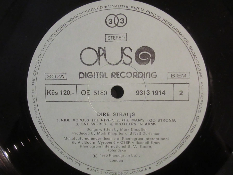 Dire Straits Brothers in Arms · Lp · 1987, Foto 4 von 4
