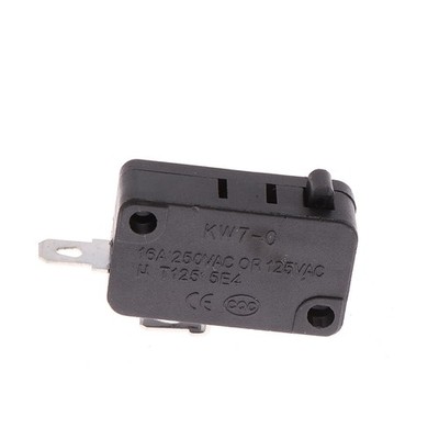 2PCS Micro Limit Switch Replacement KW7-0-A Silver Contact Water Heater Limiter