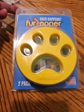 NEW 2 PK ORIGINAL FURZAPPER Fur Dander Lint Reusuable PET HAIR REMOVER Laundry