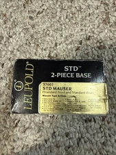 Leupold 37007 STD Mauser(standard Front And Standard Rear)