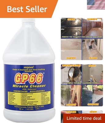 Green Miracle Cleaner   1 Gallon All-Purpose Heavy Duty & Eco-Friendly Solution