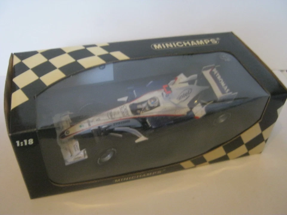 1:18 Sauber BMW F1.07 N. Heidfeld 2007 MINICHAMPS 100070009 OVP - Bild 3 von 3