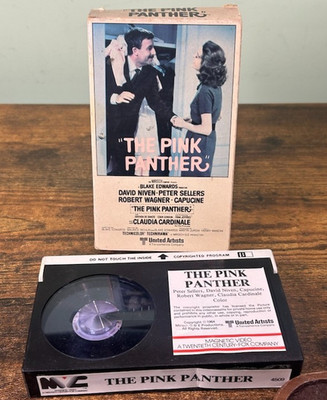 The Pink Panther Beta Format United Artists Peter Sellers David Niven 1964