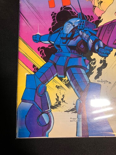 Battletech in 3D 1988 Blackthorne Comics #1 - Foto 4 di 5