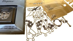 Mixed Lot Of 925 Sterling Silver Beads Findings Earring Wires