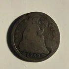 1853 P Seated Liberty Half Dime Nice Coin With Arrows