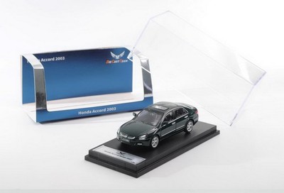 DCT 1/64 Scale  Accord 7th Generation 2003 Green Diecast Car Model Toy