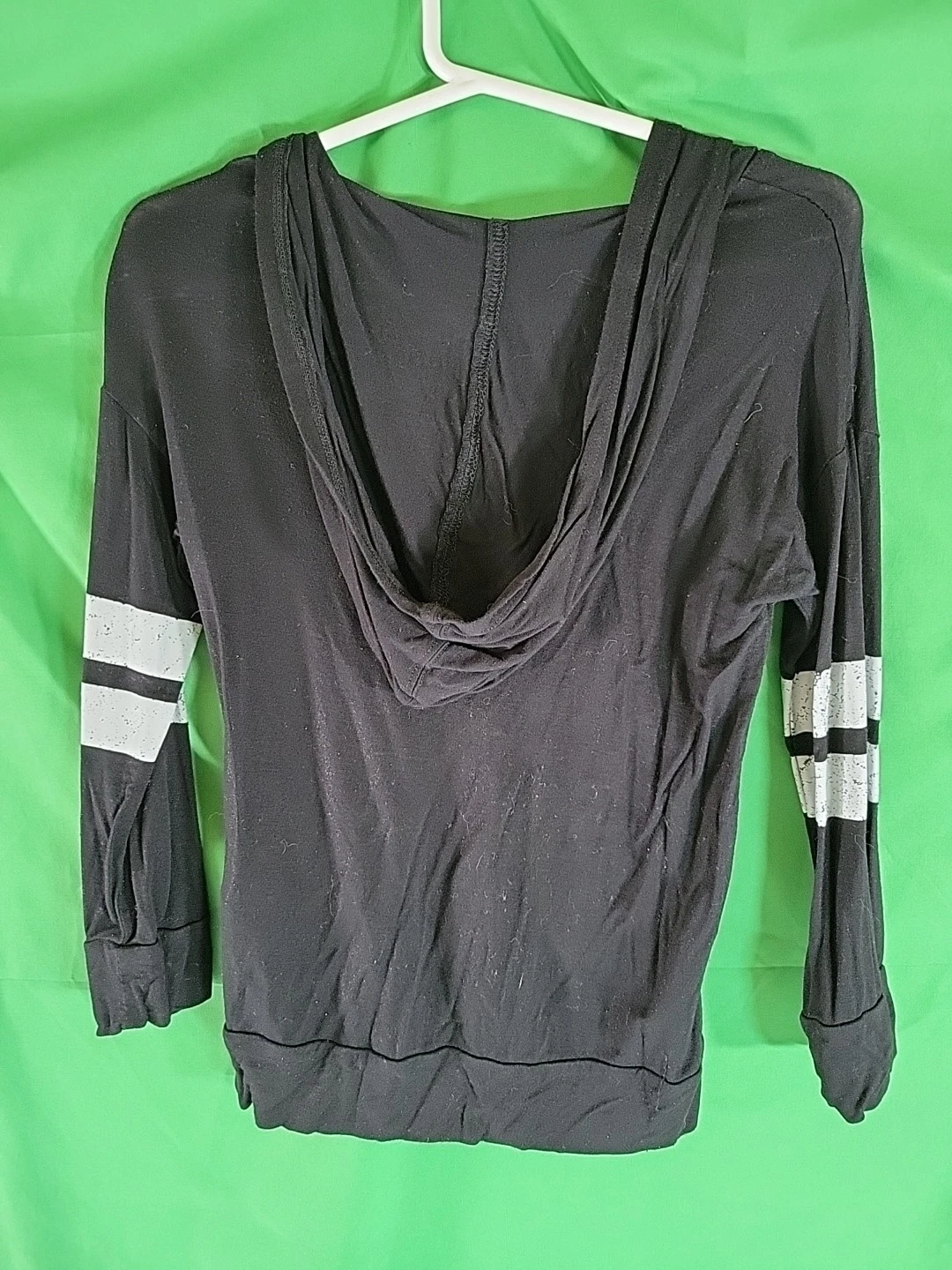 VETEMENTS Felpa con cappuccio Raiders XS Youth nera NFL abbigliamento squadra calcio