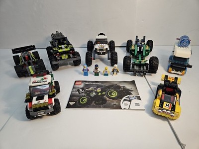 LEGO City Technic Lot Monster Jam Dragon Grave Digger Off-Roader + Minifigures