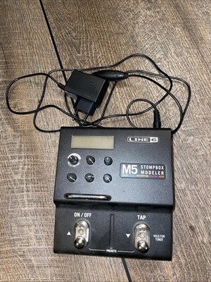 LINE6 M5 Stompbox Modeler Gitarren-Effektpedal Hall Chorus guter Zustand JP