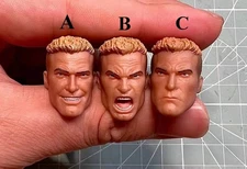 1/12 Scale Headsculpt Model for 6'' Duke Mezco