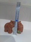 vintage rosemeade pottery elephant salt  & pepper shakers no.dak. North Dakota — photo 2
