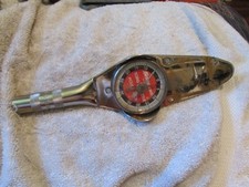 8 Vintage Chrome Snap On Torq Meter Tool Boeing Aircraft Factory Surplus