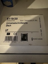 Busch Jaeger KNX EIB Universalschnittstelle 2fach 6119/20